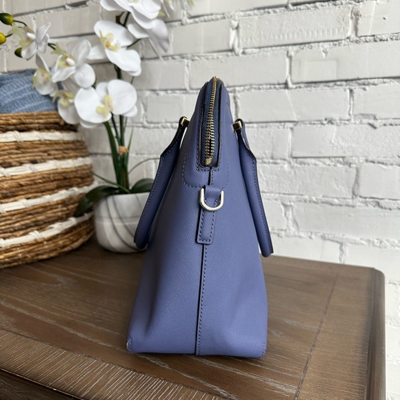 Kate Spade Blue Patterson Satchel - Picture 5 of 11